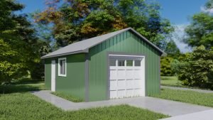 16x24-classic-garage-green