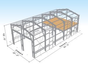 30-60-barndo-mezzanine-toy-garage-shop-framing